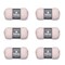 Patons Beehive Baby Sport Precious Pink Yarn - 6 Pack of 3.5oz/100g - Blended Fiber - 3 DK - 359 Yards - Knitting/Crochet